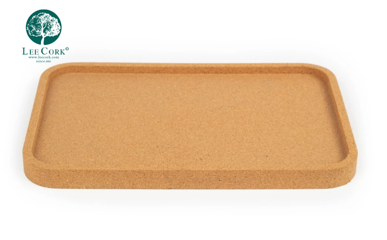 Rectangular Cork Tray